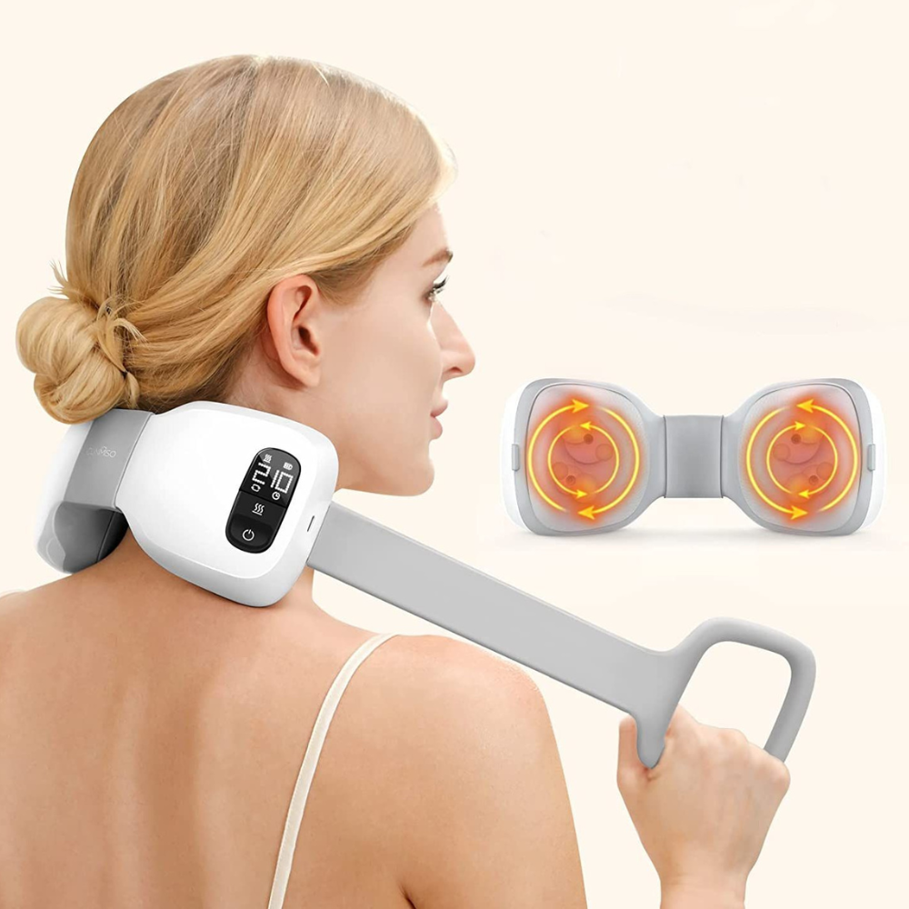Shiatsu Neck and Back Massager with Soothing Heat 